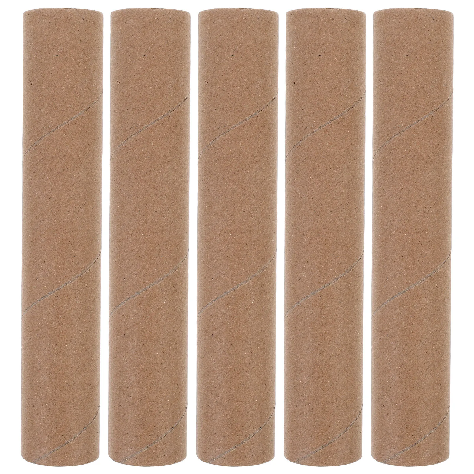 5Pcs Packaging Paper Tube Lightweight Portable Cylinder Container for Poster Art Print Document Mailing Shipping Protection
