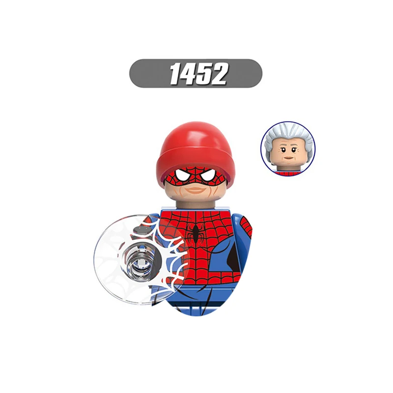 Marvel Doctor Octopus Bausteine Mysterio-Blöcke für Spielzeug Geschenke Mini-Actionfiguren Kinder-Bausteine für Partys