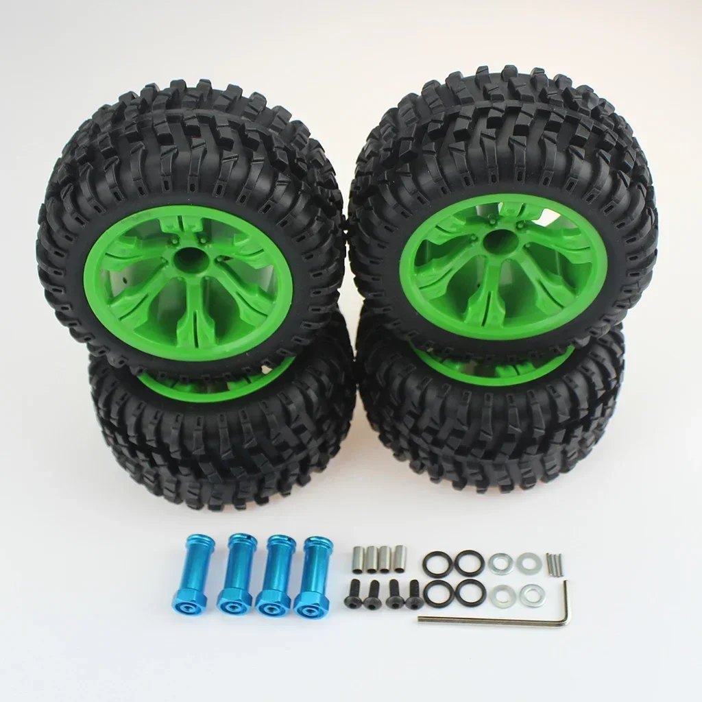 

1:12 Off-Road Car Wheel Rims RC Rubber Car Tires for WLtoys 12428 WLtoys 12427 RC Toy Accessory