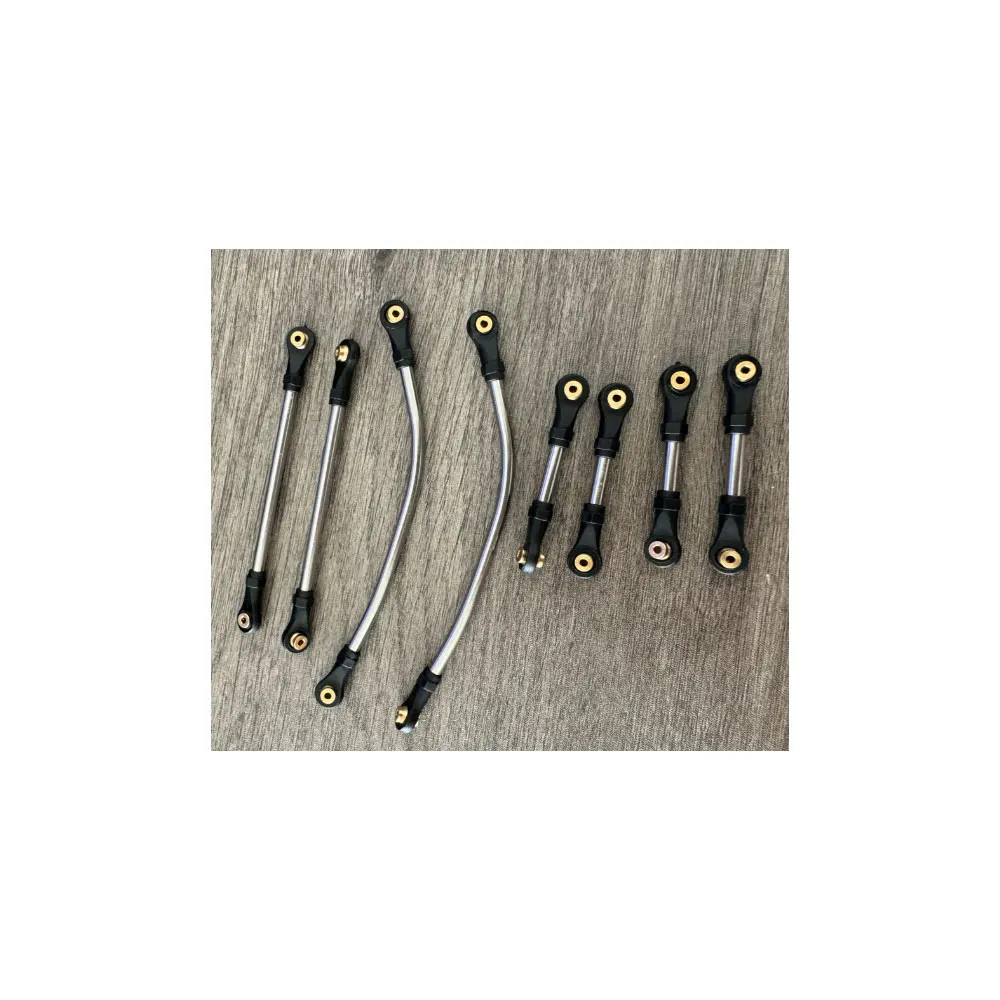 

TTRC Chassis Links set for 1/24 SCX24 Upgrade Parts 1/18 RC Crawler Car Accessories （Applicable to the Hot Team brand）