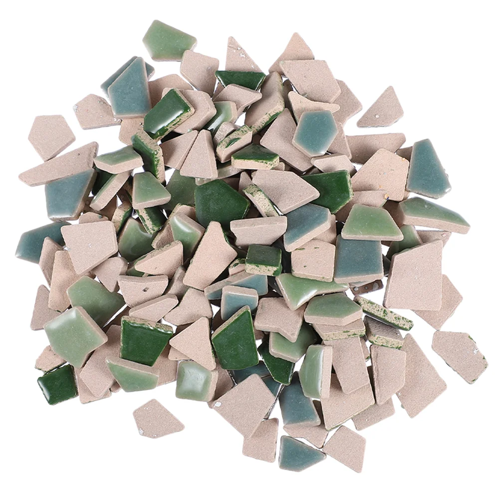 

400 G Mosaic Ceramic Shards Kits Ceramics Tile Adhesive Construction Tiles