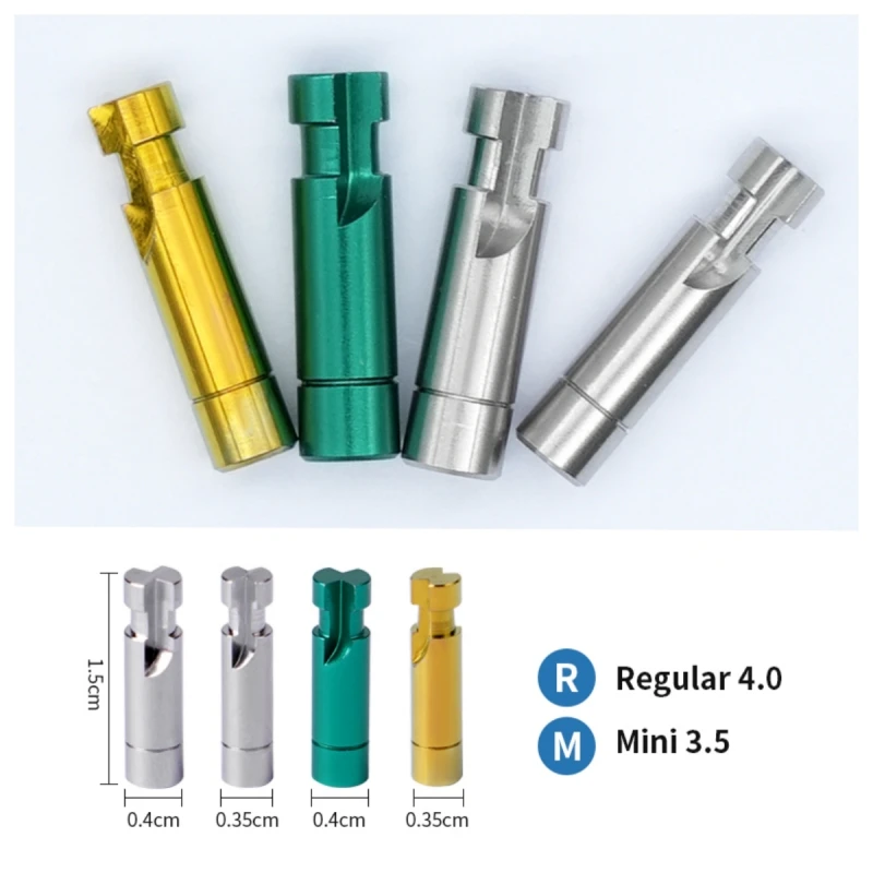 

1pc Dental Lab Implant Analog Plaster Mini Regural Compatible With Osstem Hiossen Oral Care Accessories