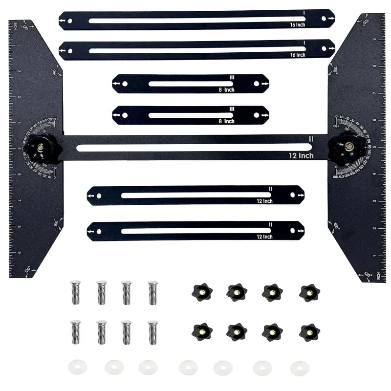 

Multifunctional new stair ruler, stair measuring ruler, home improvement tool