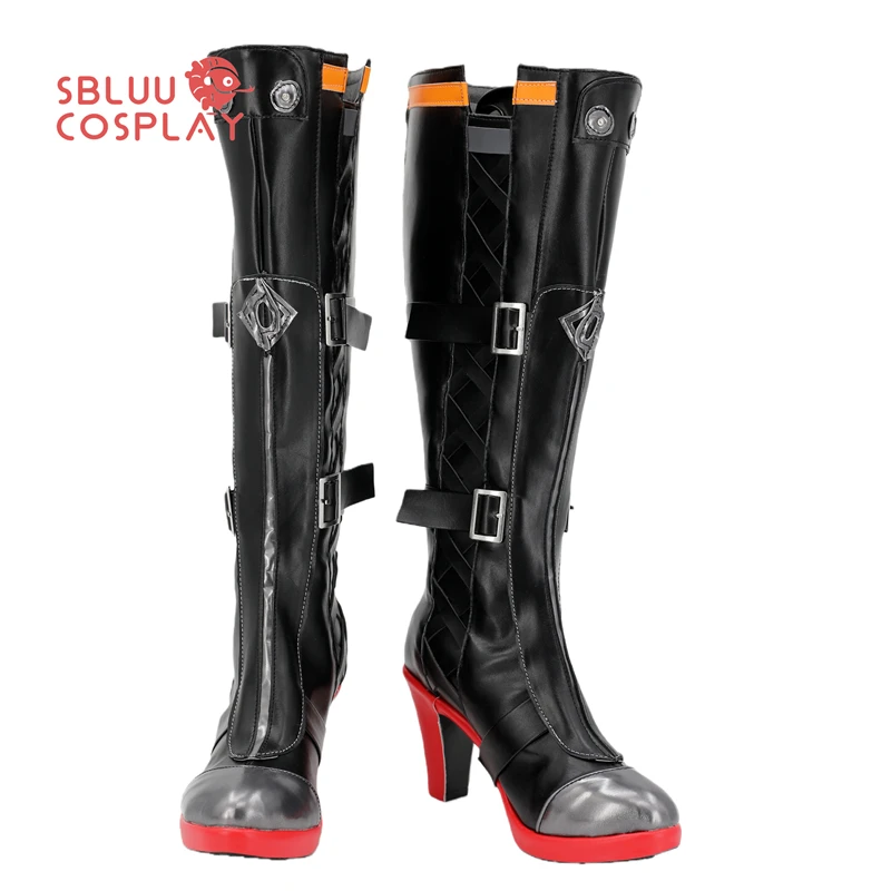 

SBluuCosplay Girls' Frontline 2 Exilium Leva Cosplay Shoes Custom Made Boots