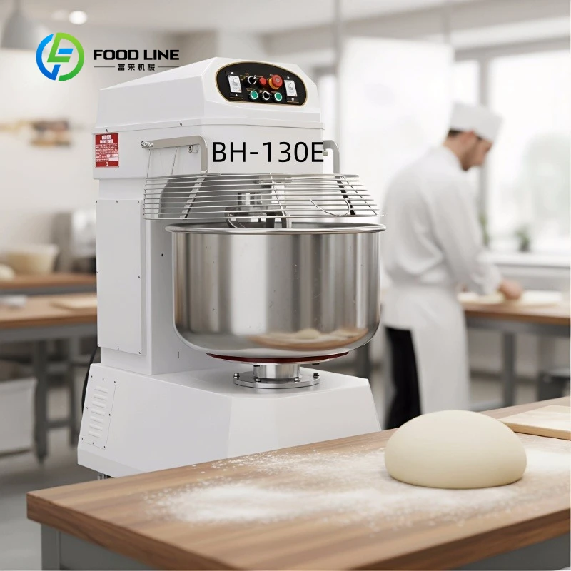 Commercial Dough Mixer 130L-50kg Flour Kneader 8/12.5/16/18/25/35/40/50/75/100kg for Select Dough Blender Bakery Equipment Food
