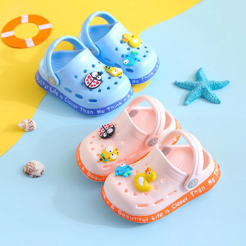 Summer Baby Shoes Sandals for Girls Boy Mules Baby Girl Shoes Cartoon Sandal Infantil for Boy Children\'s Garden Shoes