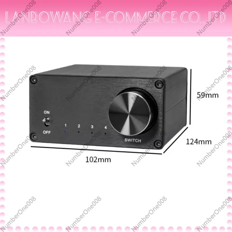 

Suitable for Output Audio Switcher - Stereo Audio Signal Selector, with Lossless Sound Quality