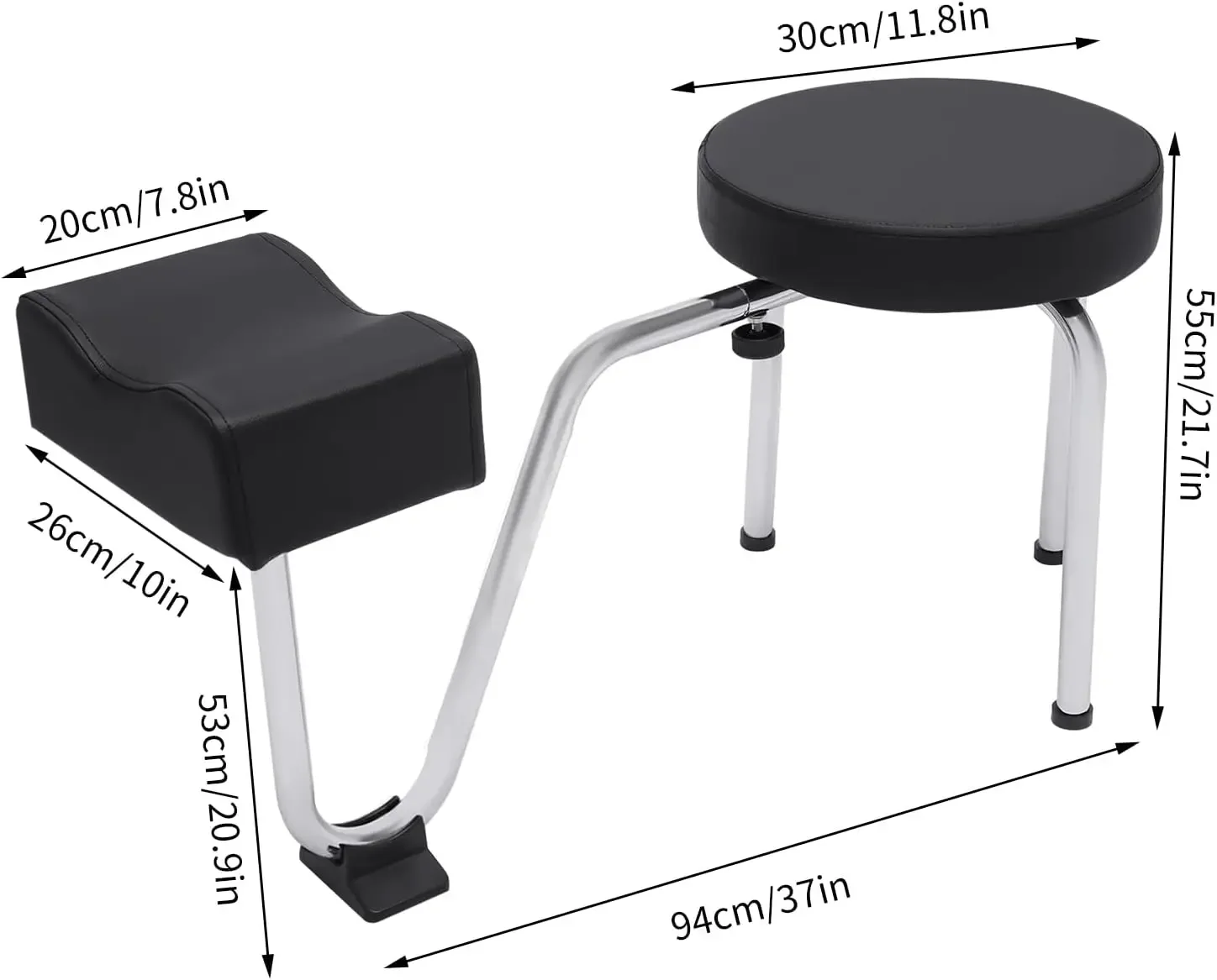 Pedicure Chairs For Nail Tech, Nail Chair Stool Sillas Para Profesional, Foot Stool For