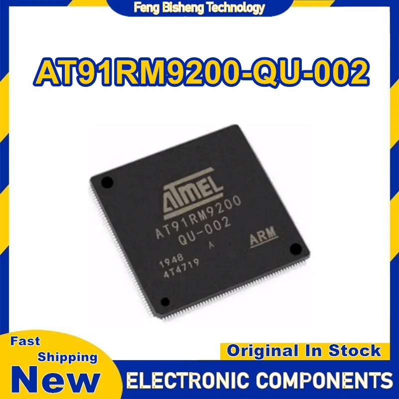 AT91RM9200 AT91RM9200-QU-002 PQFP208 Chipset IC Baru Asli Dalam Stok