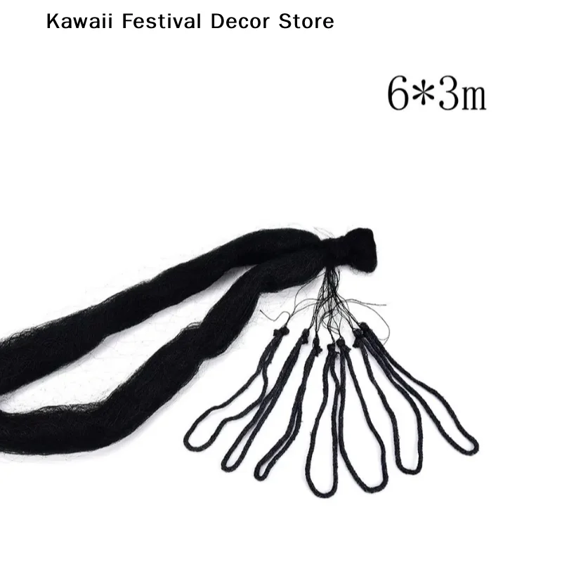 【K】6x3M Bird Net Anti Bird Catcher Netting Pond Net Fishing Net Traps Crops Fruit Tree Flower Garden Mesh Pest Control Tools