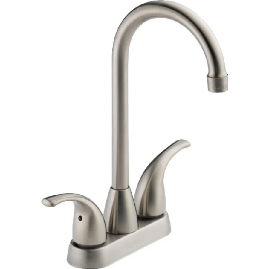 

Tunbridge 2-Handle Bar-Prep Kitchen Sink Faucet P288LF-SS