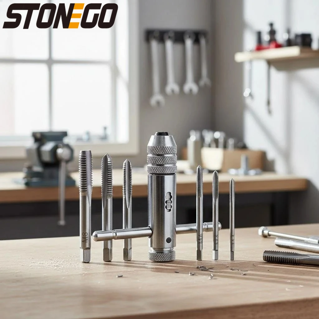 

Регулируемый Т-образный ключ-трещотка для седел смесителей, набор из 5 предметов, метрическая резьба от M3 до M8, серебристый, для ремонта сантехники