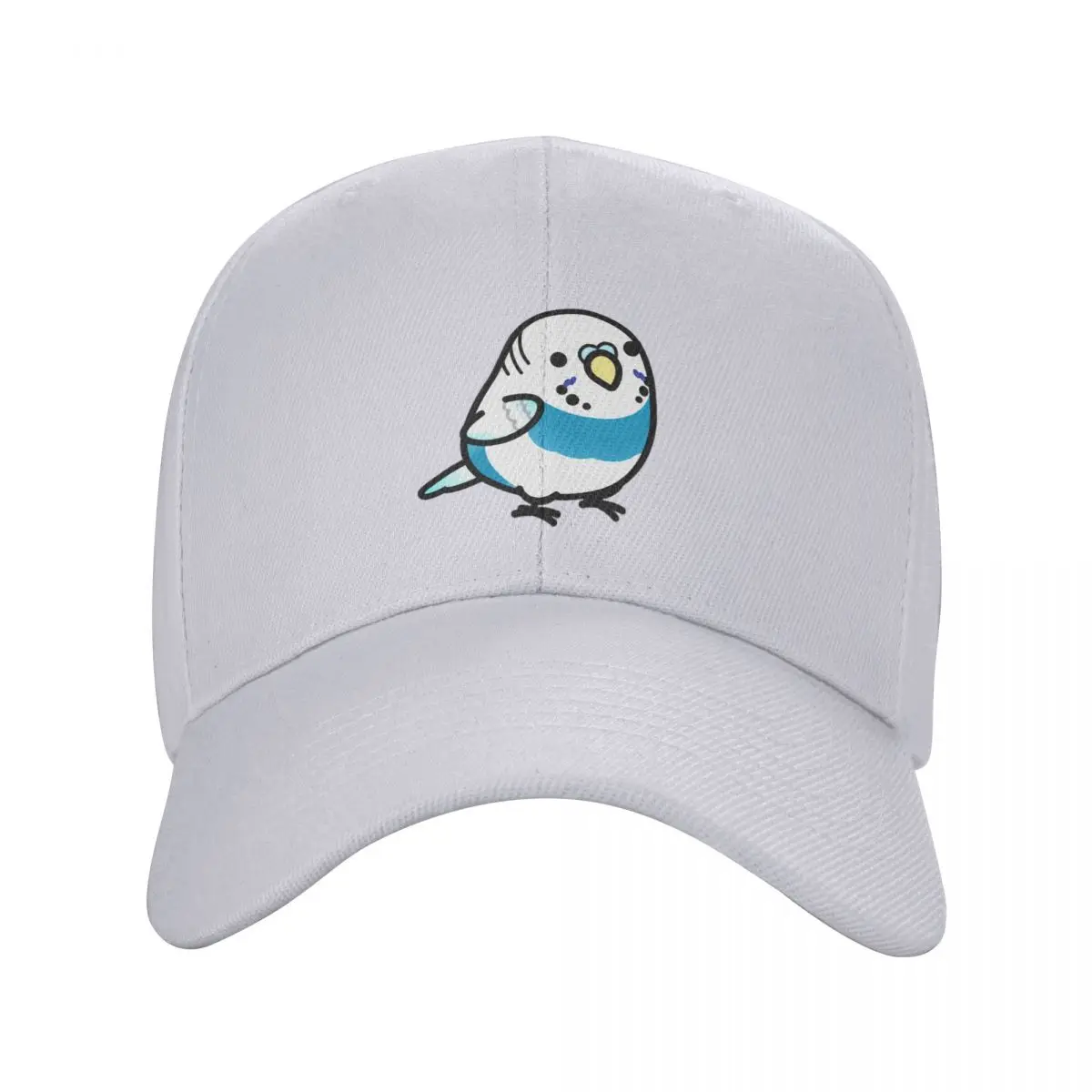 CUSTOM Mr Blue the Chubby Budgie Baseball Cap Fluffy Hat Fashion Beach beach hat Men Caps Women's