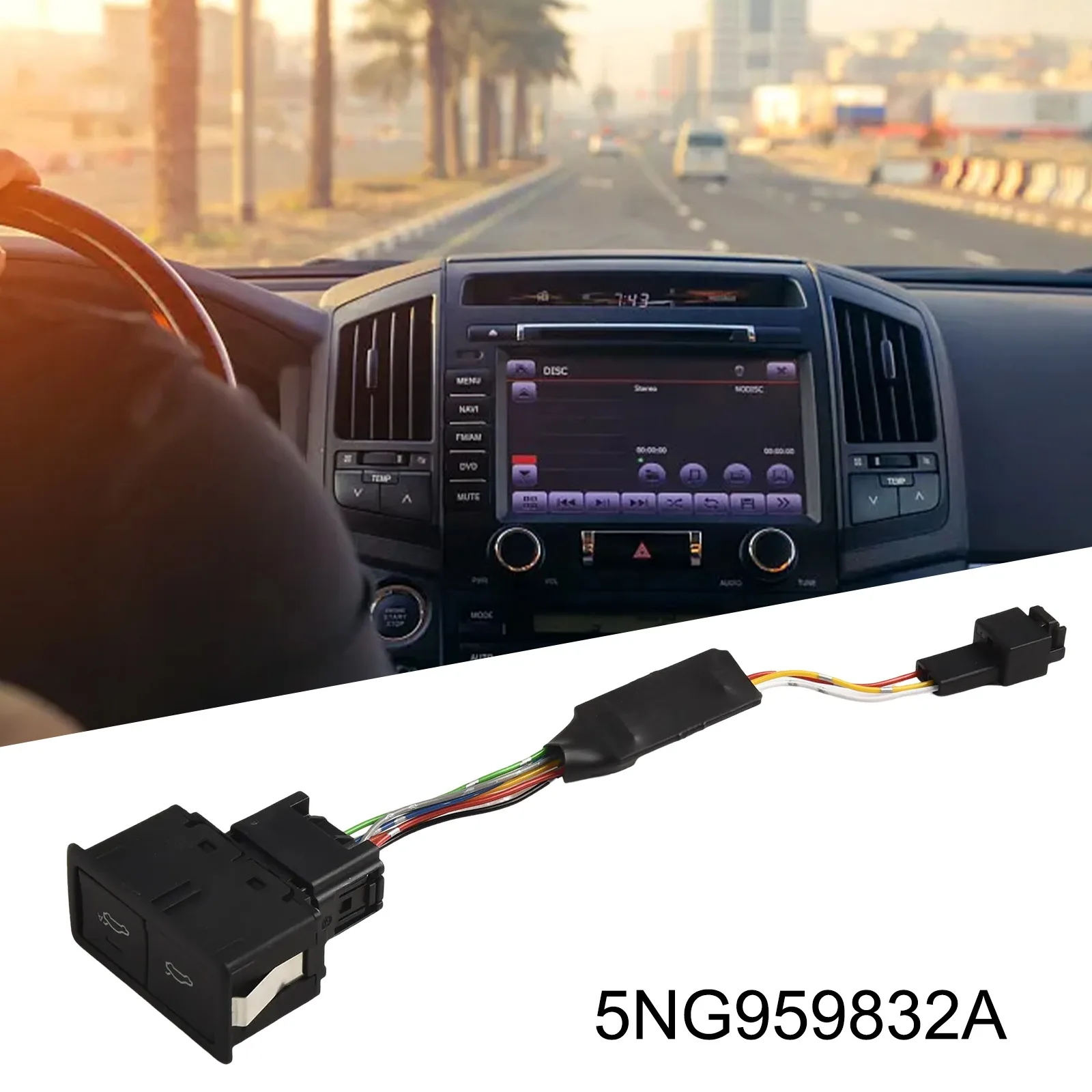 Easily Installable Component The Key to Upgrading Your Vehicle is the Compatible Rear Electric Truck Lid Push Button