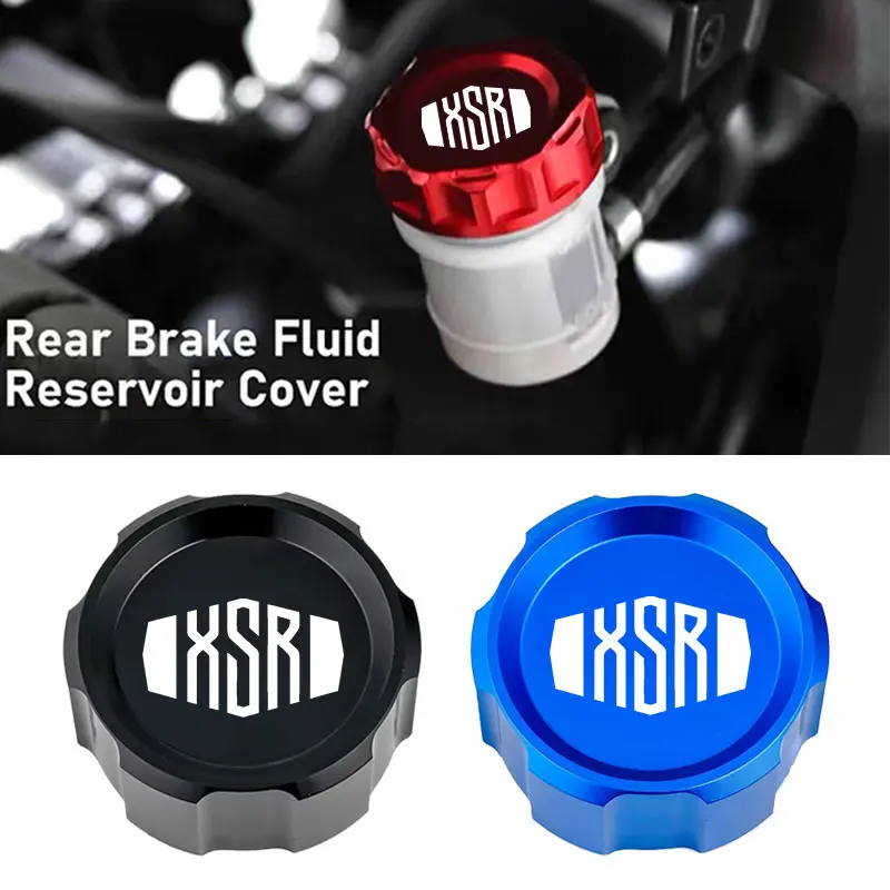For Yamaha XSR700 XSR 700 2014-2022 2023 XSR900 XSR 900 2014-2020 XSR125 Motorcycle CNC Rear Brake Fluid Oil Reservoir Cap cover