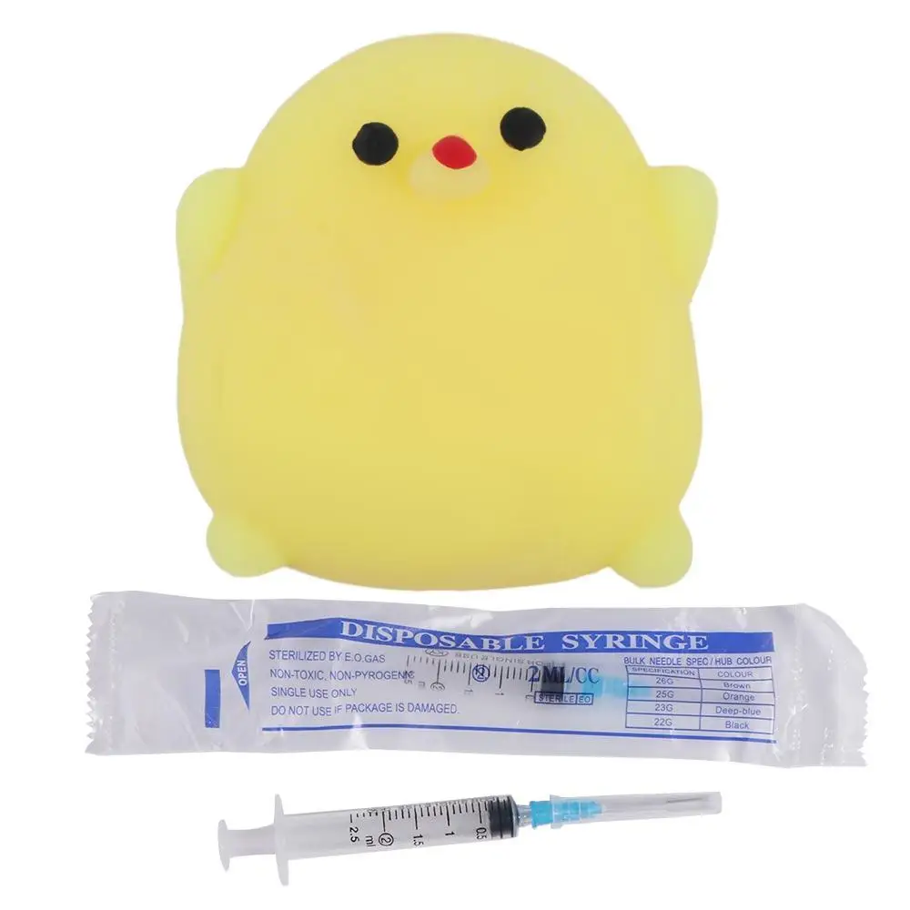 

5PCS Vent Squeezing Bubble Chicken Animal Acne Safe Squeezing Toy Non-Toxic Closing Acne Squeezing Acne Toy Student