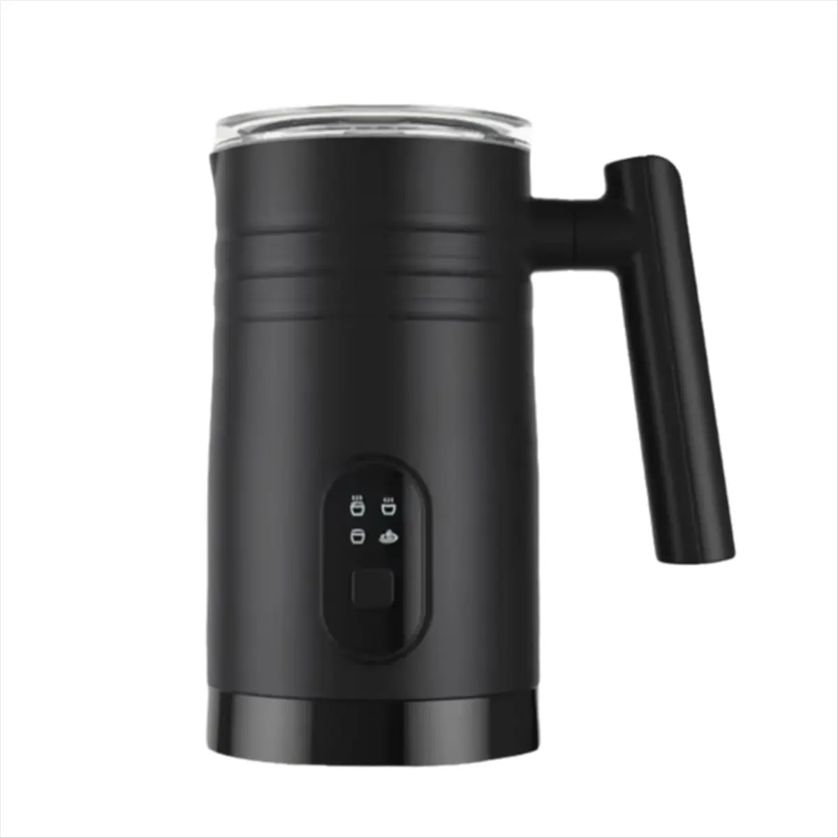 【Newest AT03】Full-Automatic Milk Frother Machine Touch Control Milk Warmer Temperature Settings Hot&Cold Milk Frother EU Plug