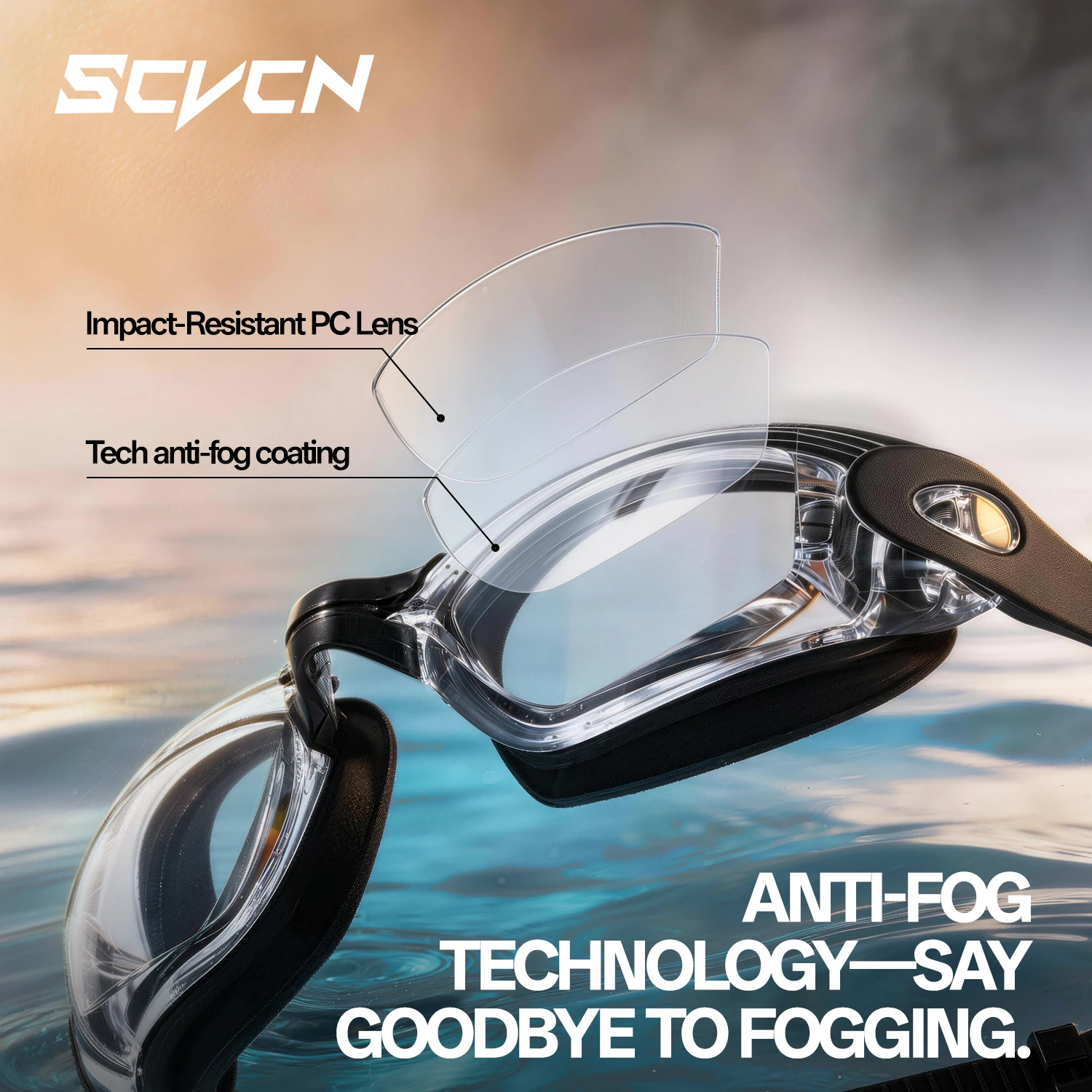 SCVCN 전문 안티포그 수영 고글 방수 HD 투명 렌 - Swim Goggles Anti Fog Uv 리뷰 및 가격