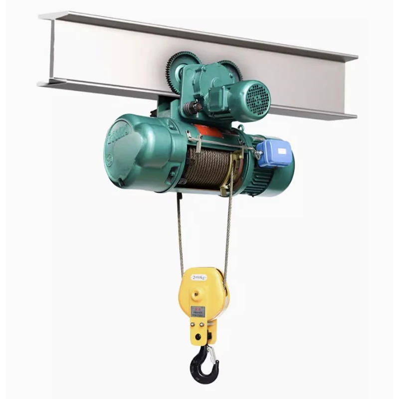 

Hot Sale Electric Winch 10 Ton Electric Wire Rope Hoist 380v For Construction Workshop Europe Model Single Girder Electric Hoist