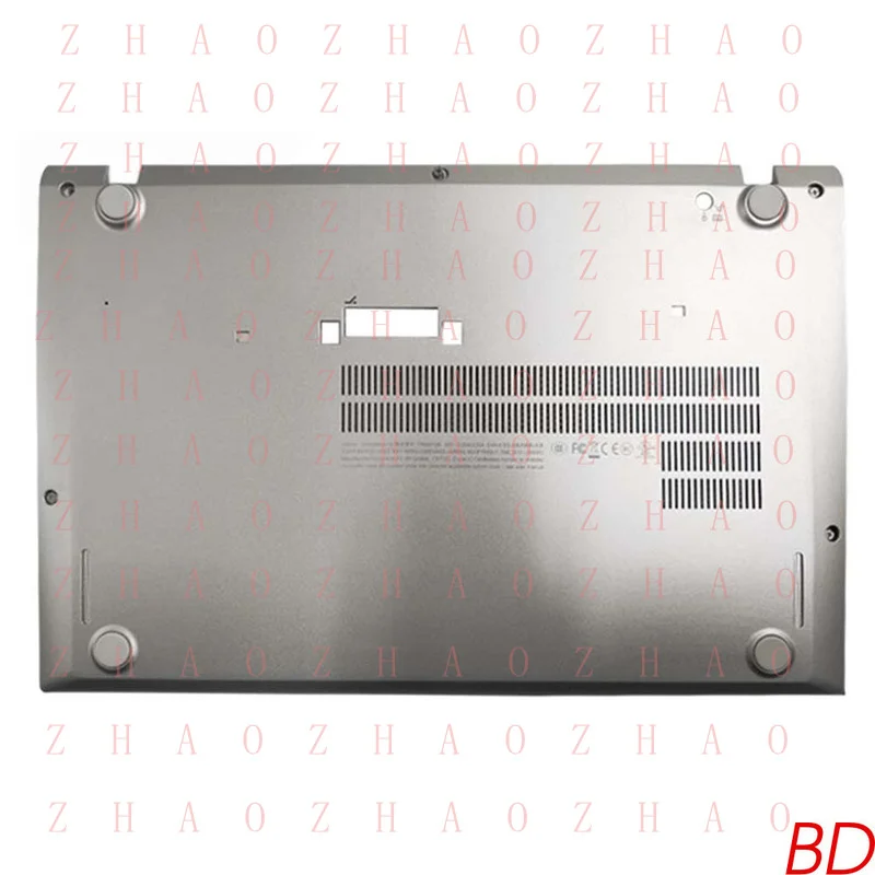 L+ D Shell Silver/ Black For Lenovo Thinkpad T470S T460S Laptop Bottom Case Cover