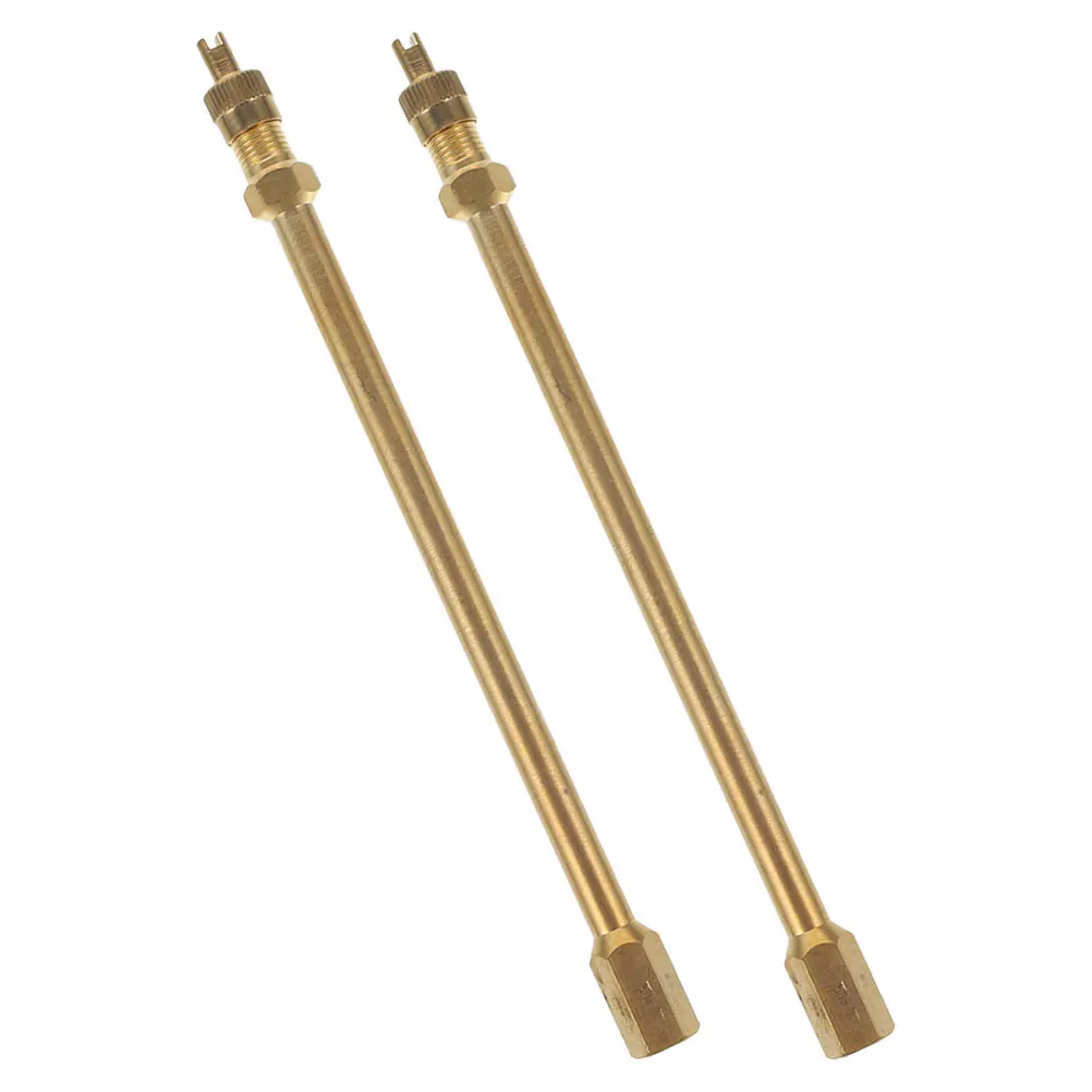 

2pcs Tire Valve Extension Rods Copper Stem Nozzle for Electric Scooter Unicycle Vacuum Tire Inflatable Mouth Wide Applications