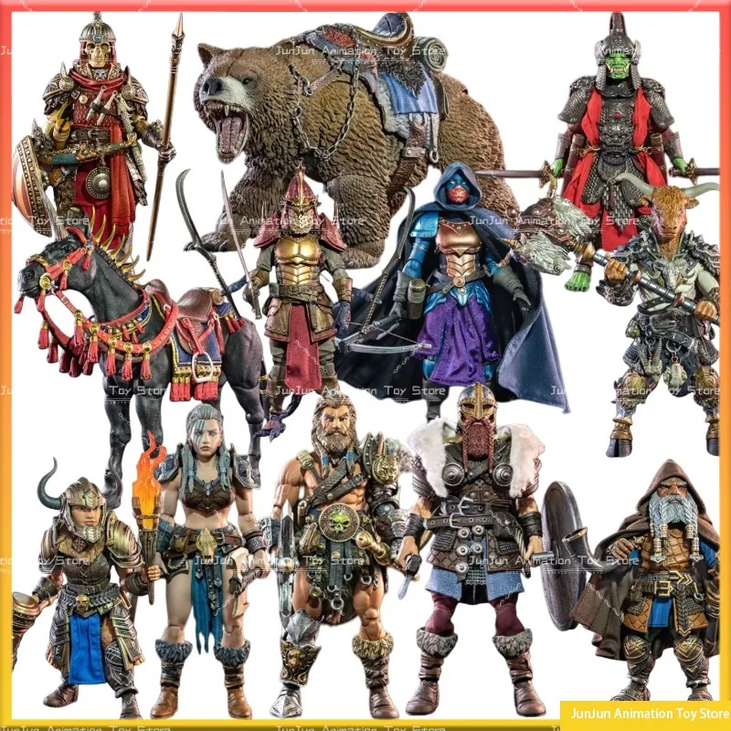 Four Horsemen Studios Mythic Legions Undead Skeleton Spearman