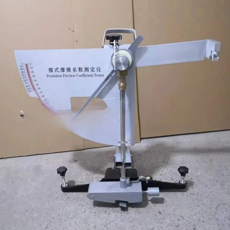 Type pendulum type friction coefficient tester, digital pendulum type