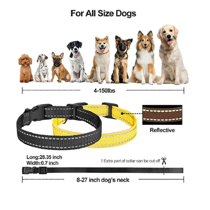 Personalized Dog Collar Pet Cat Collars for Small Medium Large Dogs Fashion Necklace Customized Pet Dog Collar Styles Wholesale