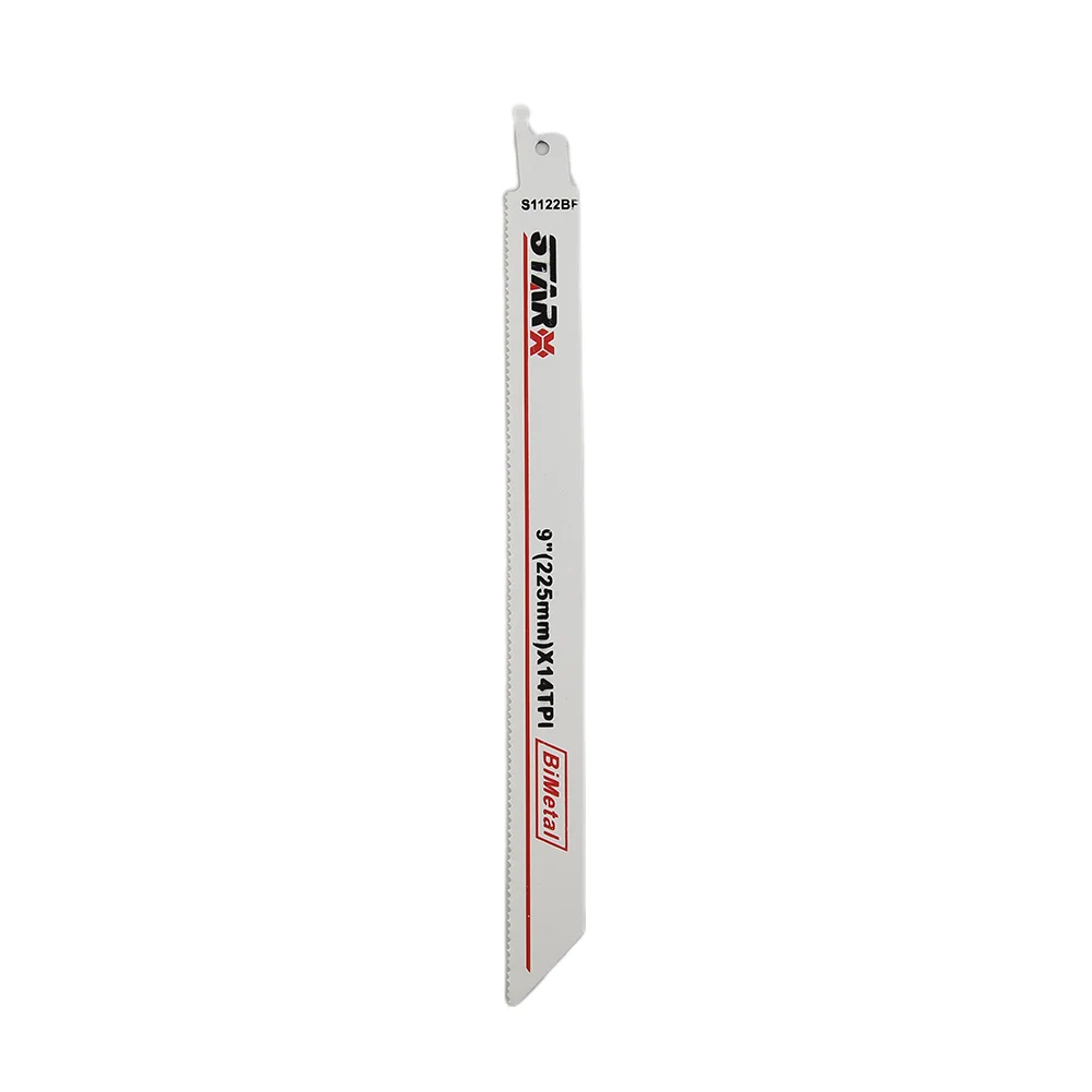 

1x 225mm 9'' BI-Metal Reciprocating Saw Blade Flexible For Metal & Wood Cutting Multi Saw Blade Power Tools Accessory