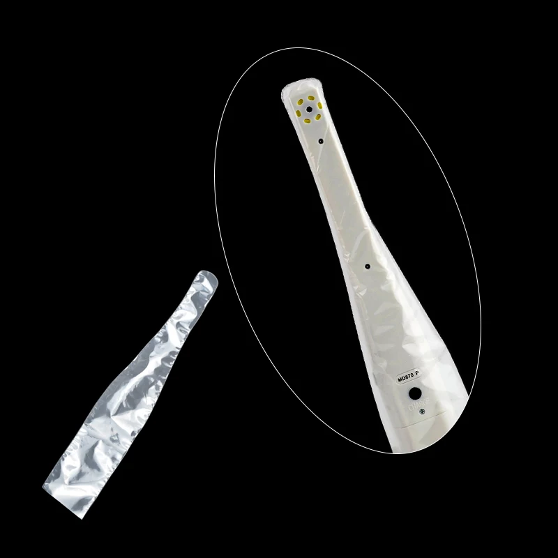 100 Stück Dental materialien Einweg-Endoskop folie Zahn griff hülle Schutz folie Isolation schutzhülle