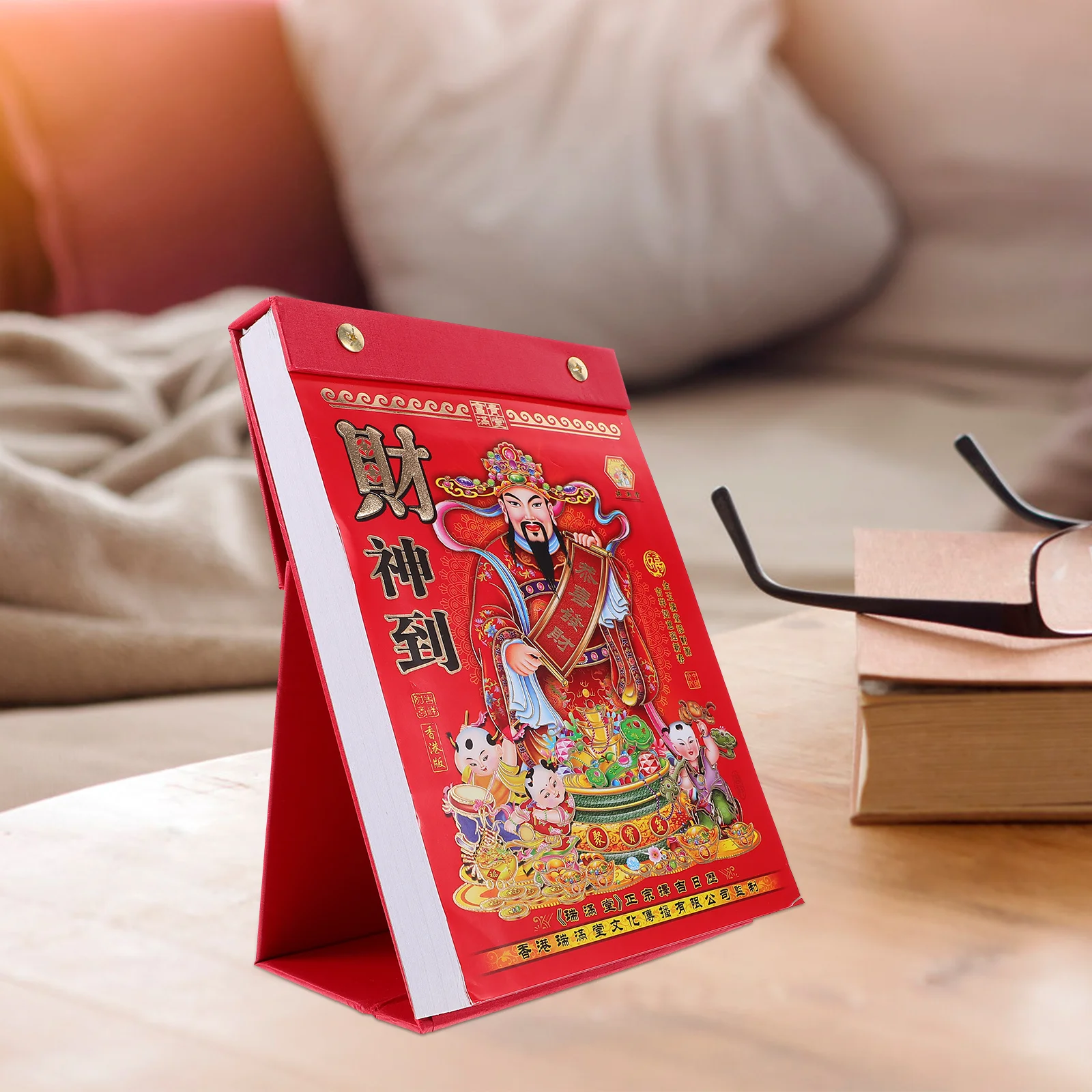 

Daily Use Desk Calendar Paper Material Sturdy Creative Design Office Home Study Accessories Daily Calendar