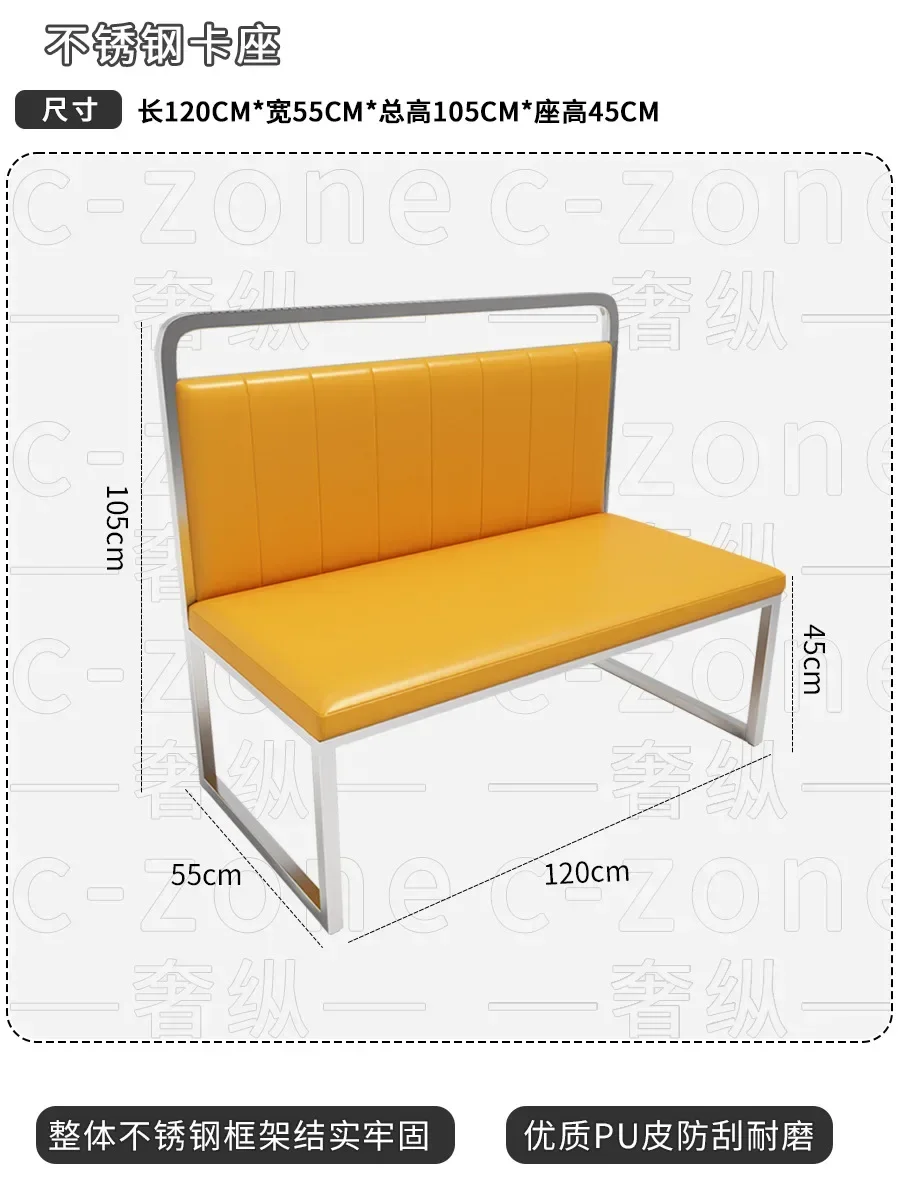 

-Industrial Style Barbecue Stall Stainless Steel Folding Dining Table Korean Cuisine Snack Shop Barbecue