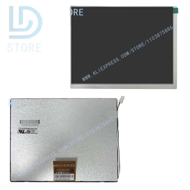 

7.0" LCD Screen CLAA070MA0ACW LCD Display screen HDMI VGA Control Driver Board