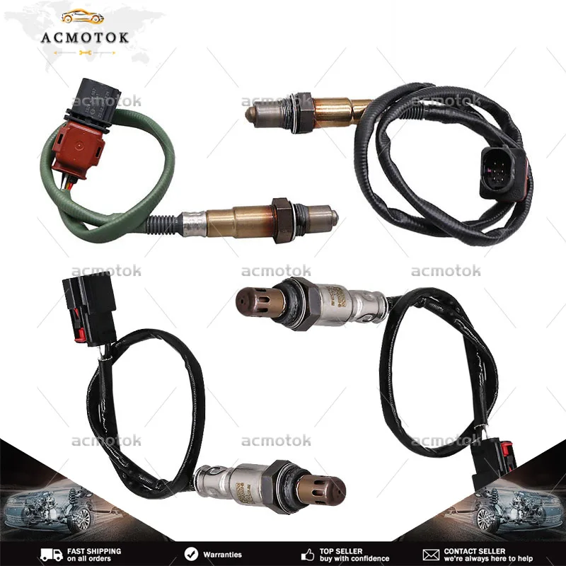 4PCS 234-5174 234-5173 234-4968 O2 Oxygen Sensor FOR 2015-2017 FORD F-150 2.7L