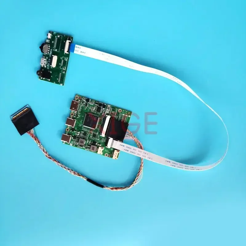 

Плата драйвера контроллера DIY Kit для LP156WH3-TLS1 LP156WH3(TL) Mini-HDMI USB-C LVDS 40-контактный TYPE-C 15,6 "1366x768, матрица для ноутбука