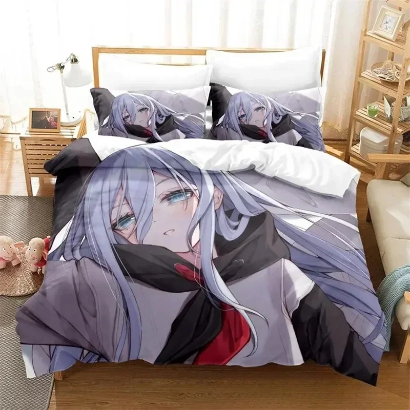 Yoisaki Kanade Anime Project SEKAI 3D NEW Duvet Cover Pillowcase Bedding Set Adult Boy Girl Bedroom Children Single Double Large