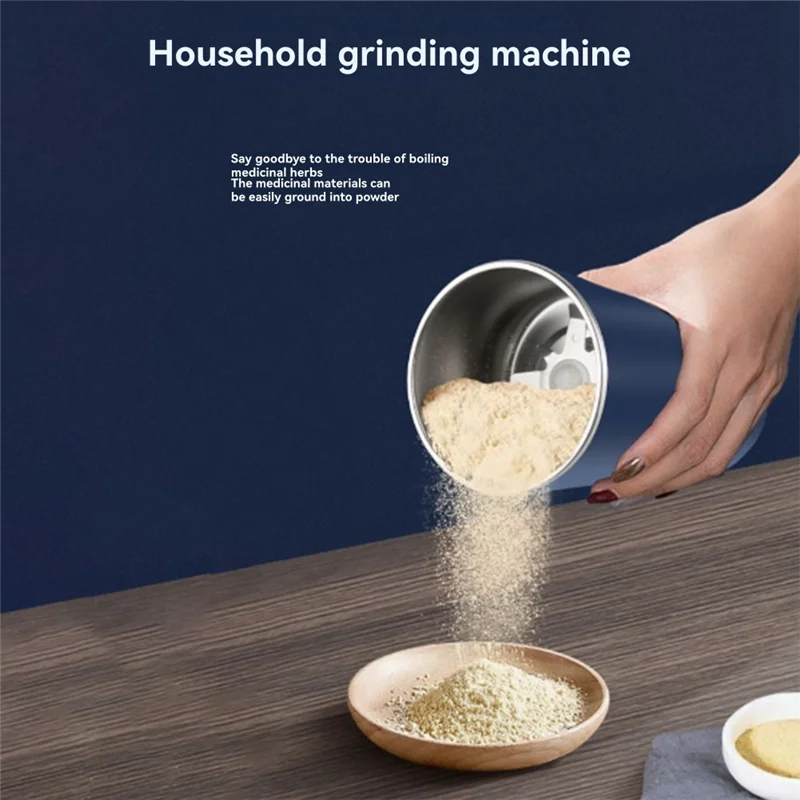 N02R-Small Electric Coffee Grain Grinder Mill For Nuts Beans Grains Herbs Grinding Machine US Plug