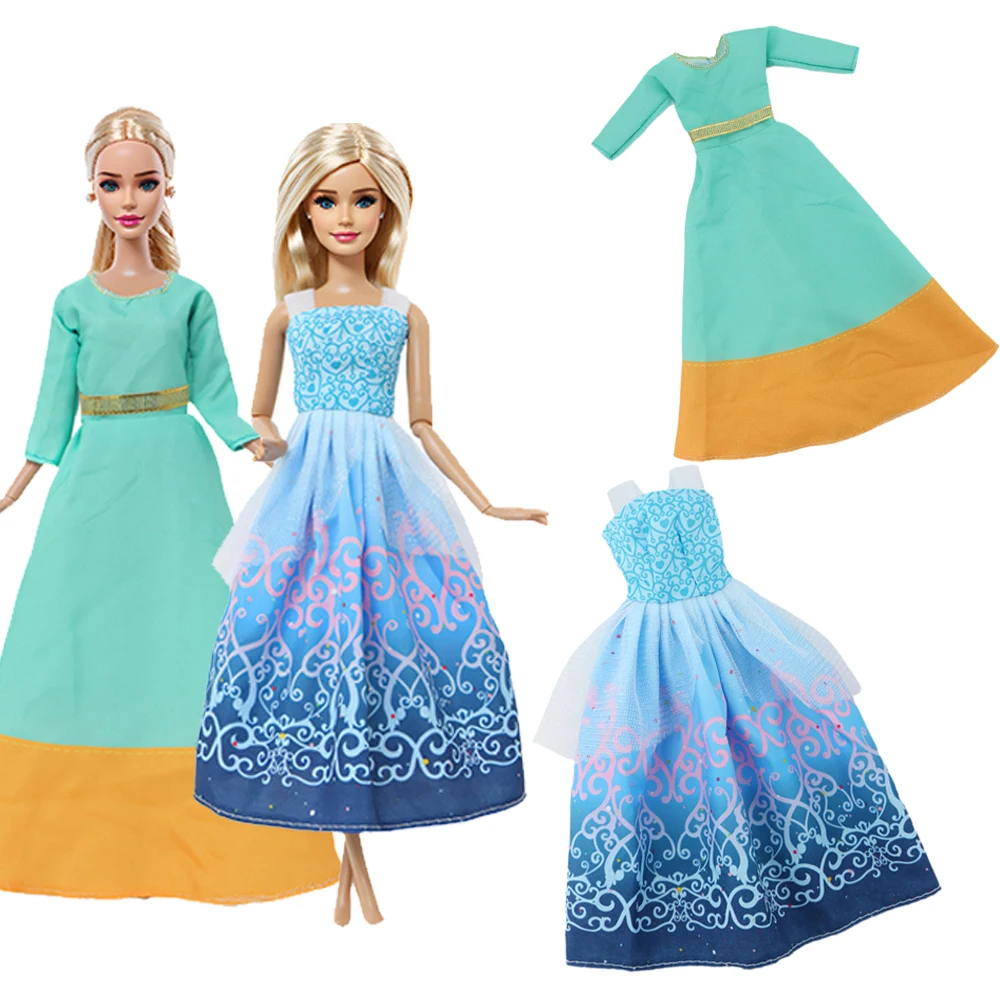 Bjdbus-人形用プリンセスドレス、手作りドレス、パーティーウェア、おとぎ話の服、おもちゃのアクセサリー、子供向けギフト、11.5インチ、30cm、2ピース/セット、30cm