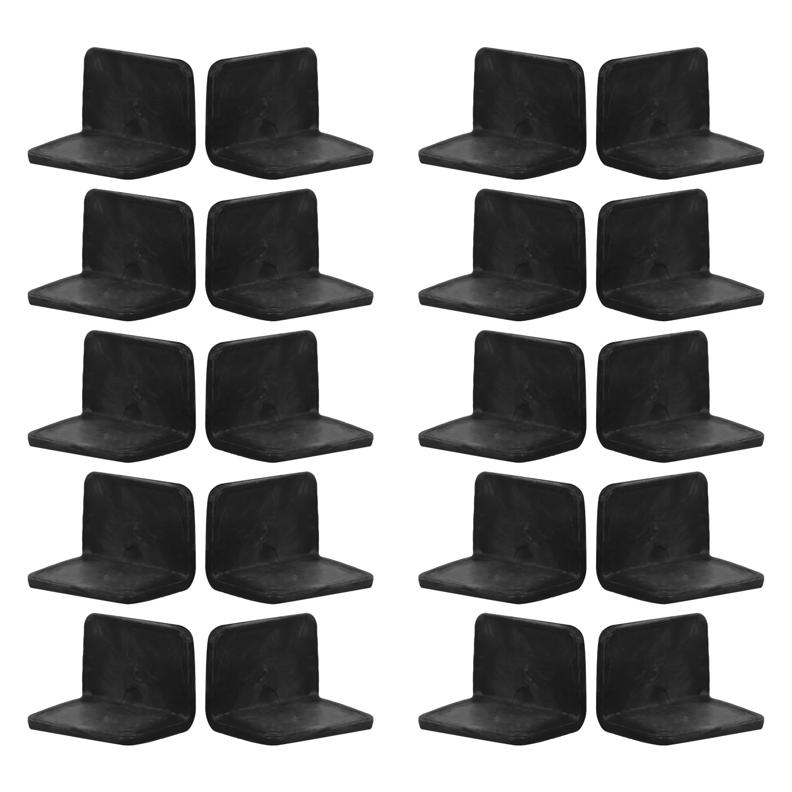 30Pcs Plastic Packaging Edge Guard Thickened Corner Protectors Anti-Slip Truck Shipping Box Corner Protector Desk Edge Protector