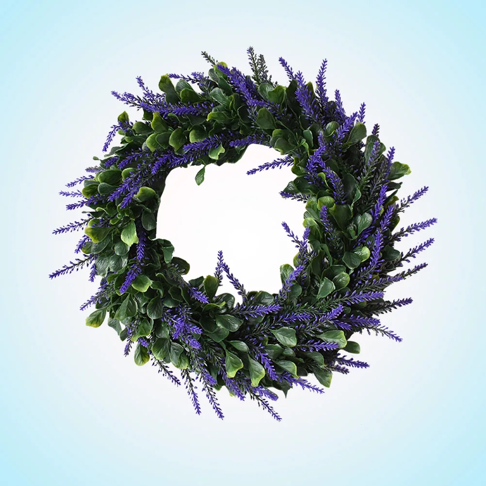 

Lavender Wreath Photo Prop Garland Decorations Wedding High Quality Hanging Bride