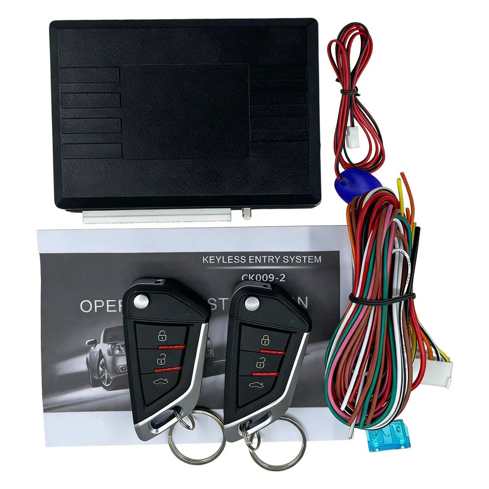 24V Car anti-theft device remote control central locking remote control switch lock keyless entry car anti-theft device