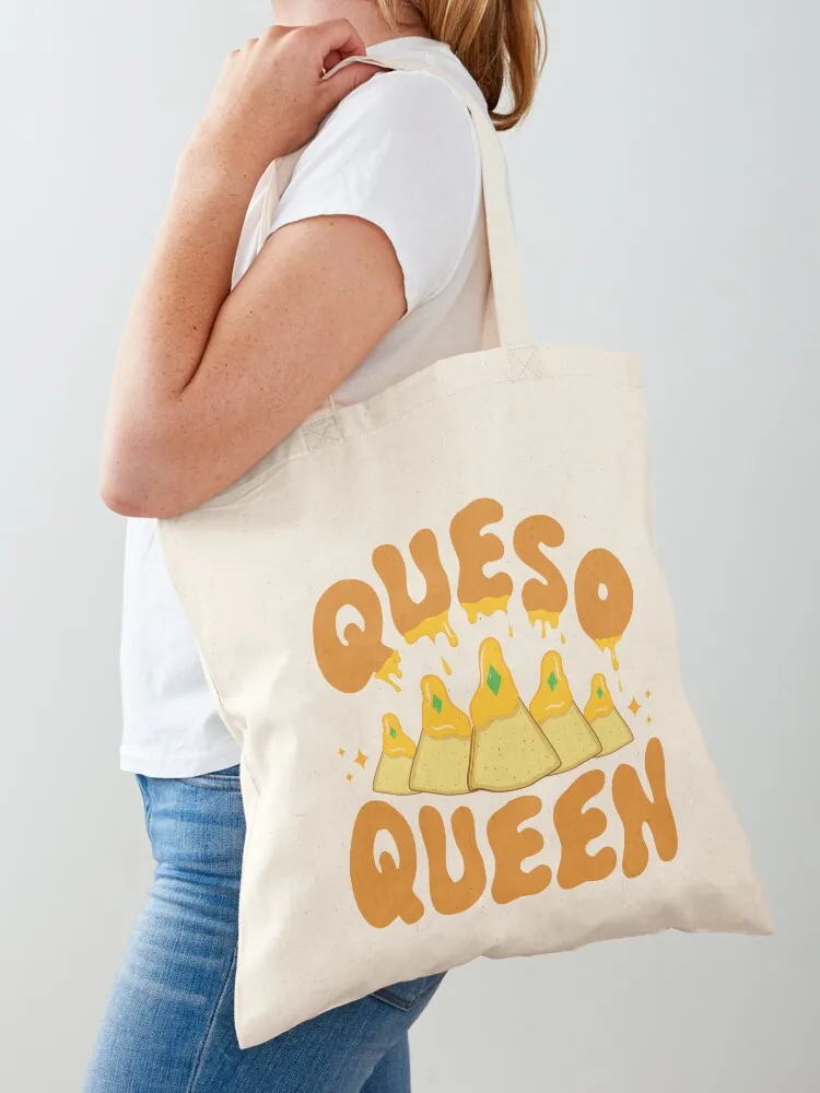 

Queso Queen Tote Bag tote woman bags woman 2025 personalized women