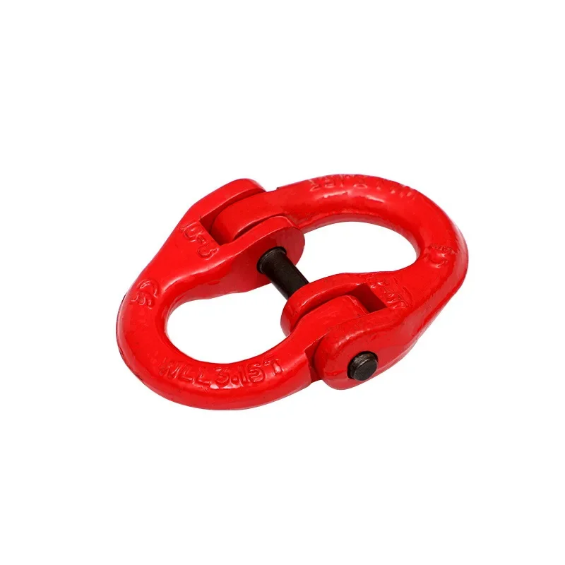 Imagem -03 - Anel Duplo Buckle Crane Lifting Clamp Conexão Içando Buckle Peso da Carga em Forma de Borboleta 1.12t 2t 3.15t 5.3t