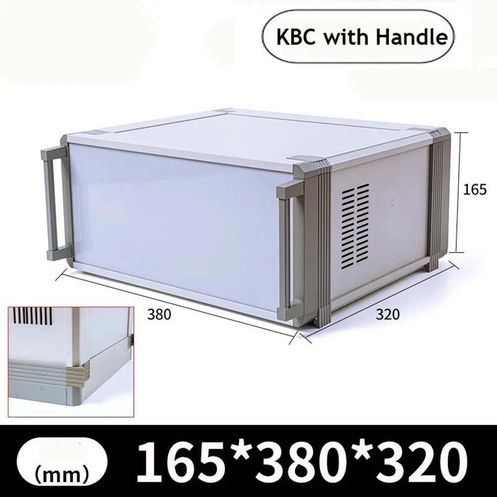 

Metal KBC Handheld Instrument Case Shell with/without Handle 10 Styles Power Enclosure Stomp Box Waterproof Aluminum Case