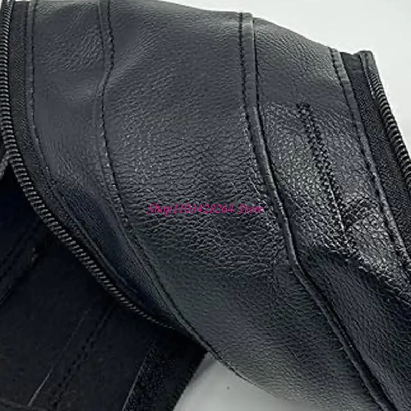 Universal Strollers Grip Protector Cover With Comfortable PU Surfaces Secure Anti Slip Handle Cover for Infant Pushchairs