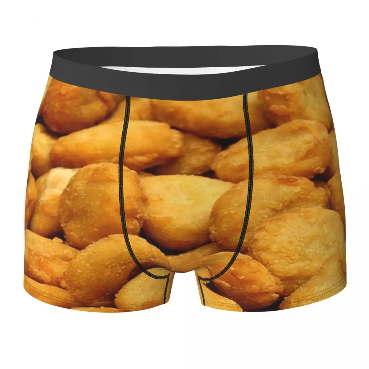 Boxer Underpants Shorts This Is My Human Costume I'm Really A Chicken Nugget Panties Men Underwear for Homme Man Boyfriend Gift