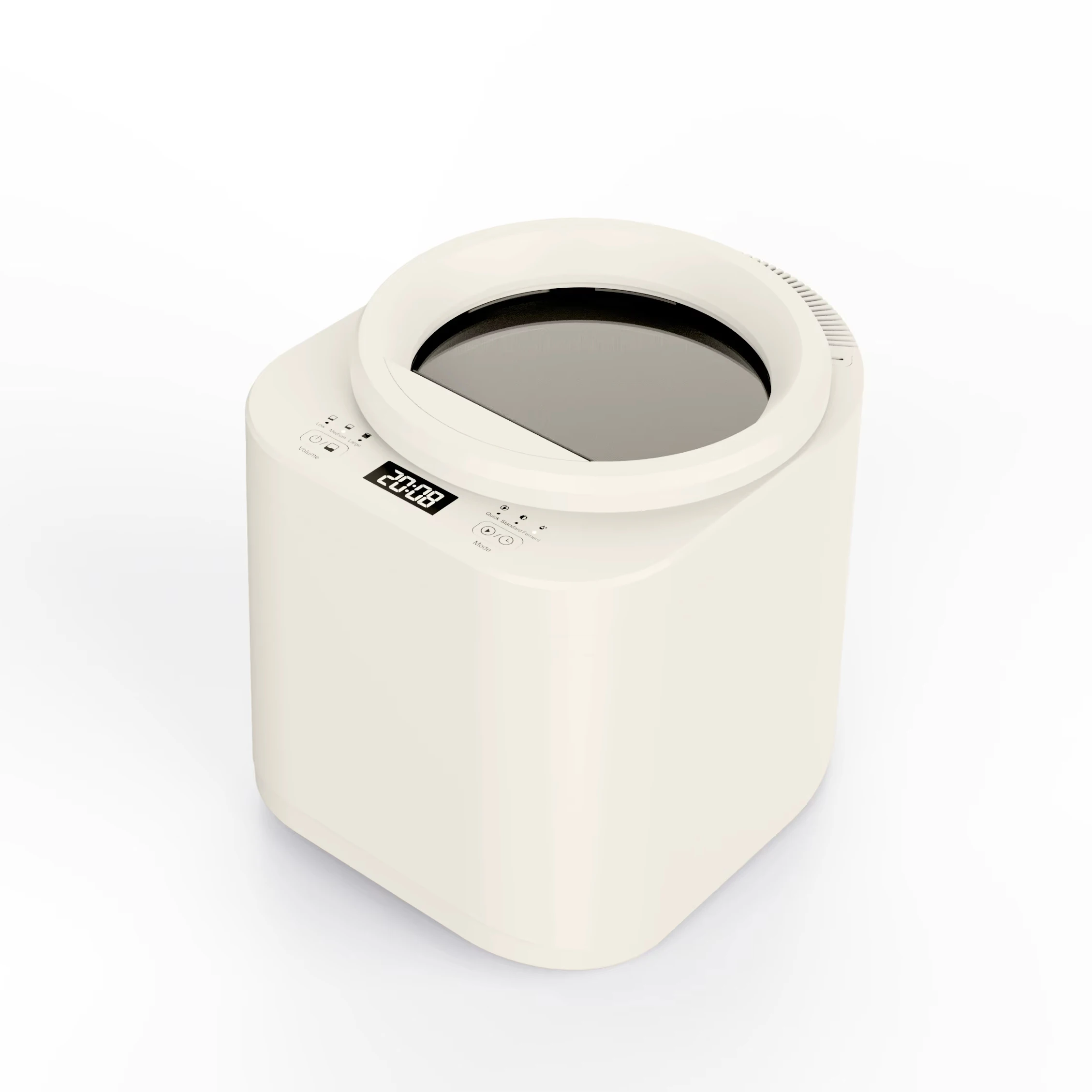 2025 New High Quality Pet Food Processor for Furry Friends-premium Bowls & Feeders White Silk Screen Smart Automatic Pet Feeder