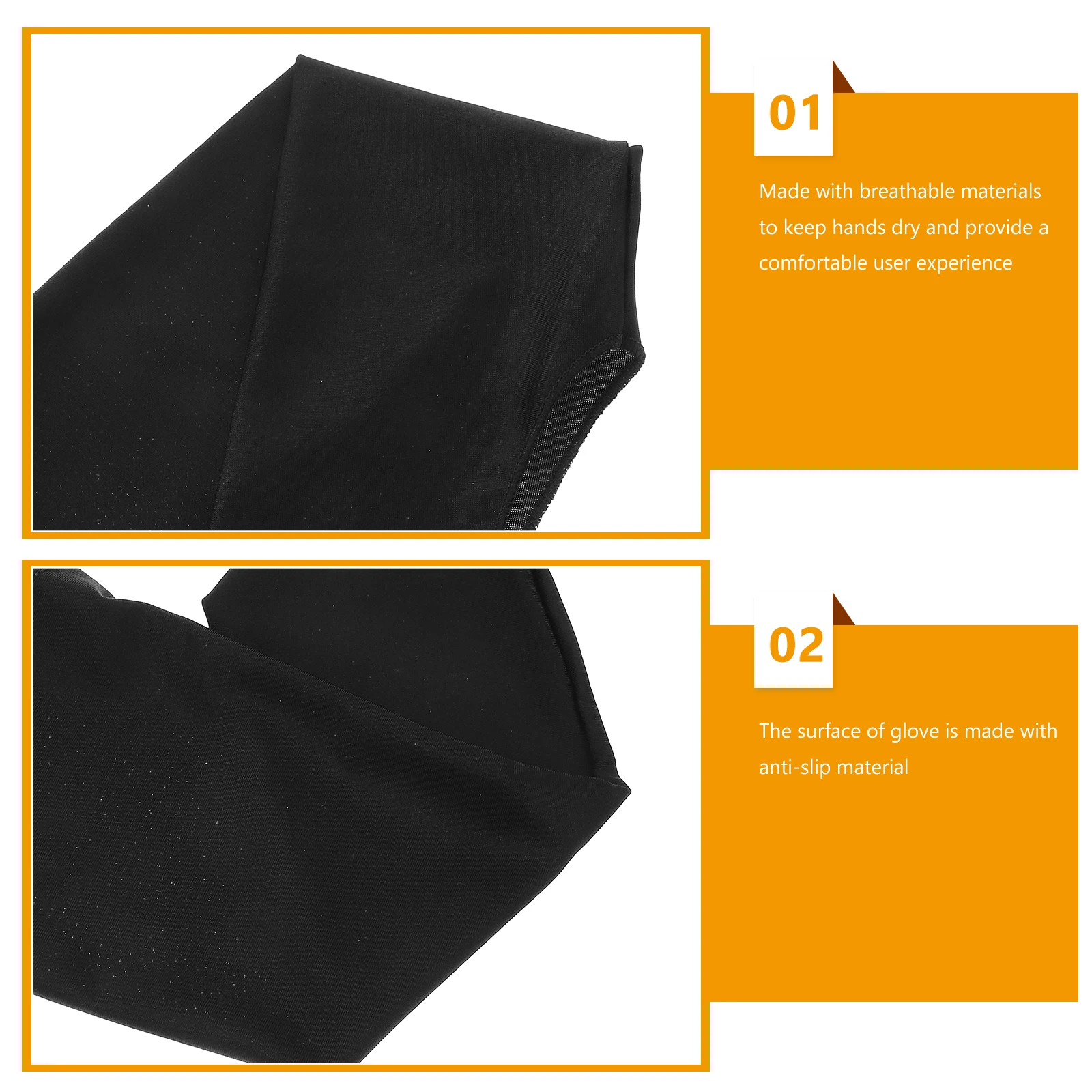 

Painting Gloves Digital Drawing Hand for Art Two Finger Artist Tablet Sketching Right Flat