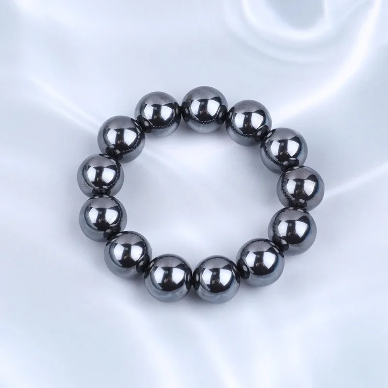 

Natural Terahertz Magnetic Bracelet, Versatile and Simple Men's and Women's Bracelets.