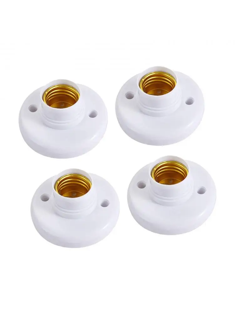 4x E27 douilles de lampe E27 douille de lumière bureau cuisine ampoule support bases